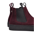 Minfot Chelsea Boots Visby Ruskind Bordeaux