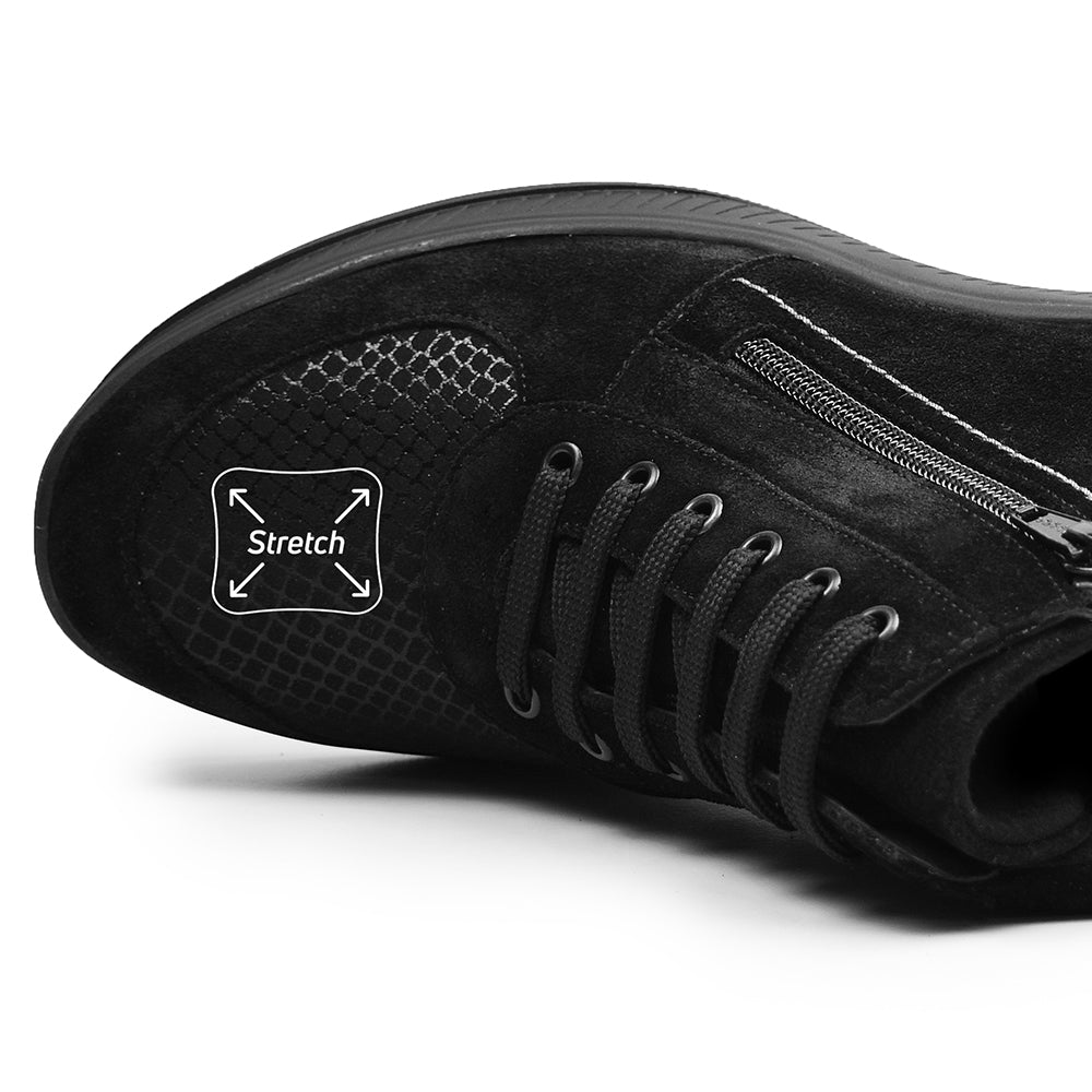 Produktbild 4 - Minfot Helga Støvle med Lynlås Stretch TEX-membran Sort