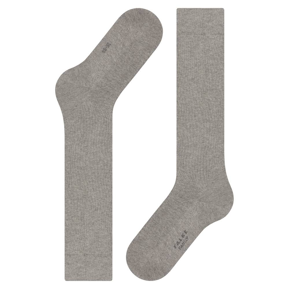 Produktbild 5 - Falke Family Knee High Women Socks Grey Mix