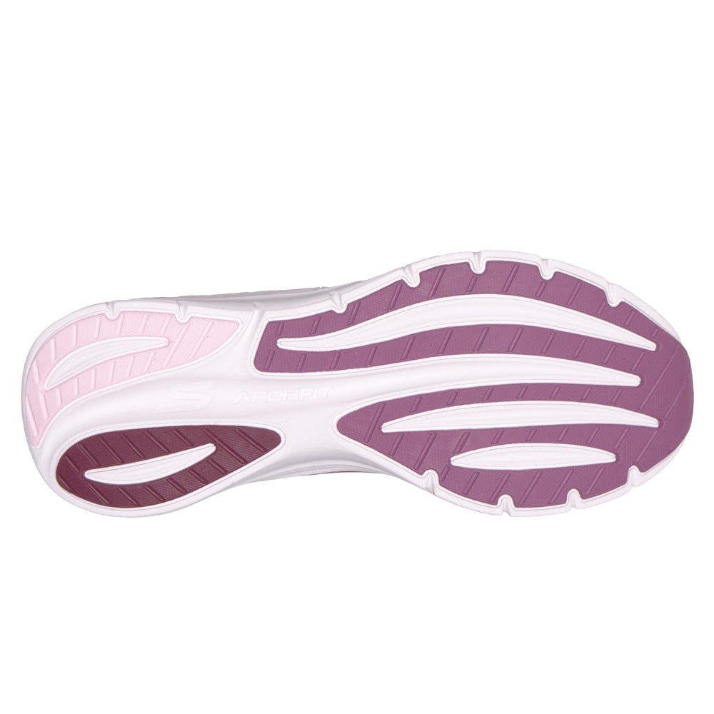 Skechers Arch Fit 3.0 Easy Flow Sneakers Dame Burgundy