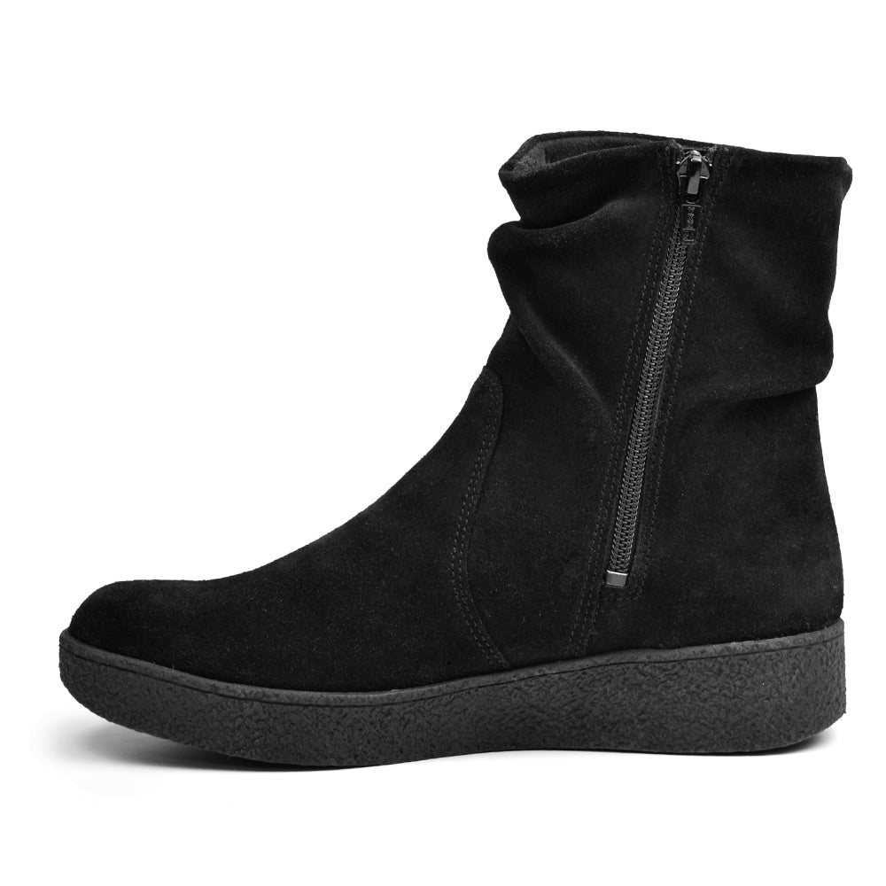 Produktbild 4 - Minfot Marina Boots med Dragkedja Aquastop-TEX Svart