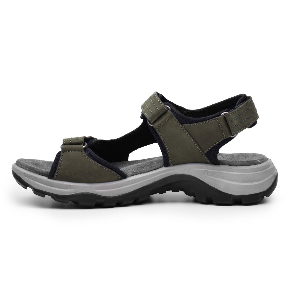 Produktbild 4 - Minfot Sandaler Sandhamn Dam Nubuck Olivgrön