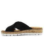 Minfot Sandaler Raposa Dame Sort