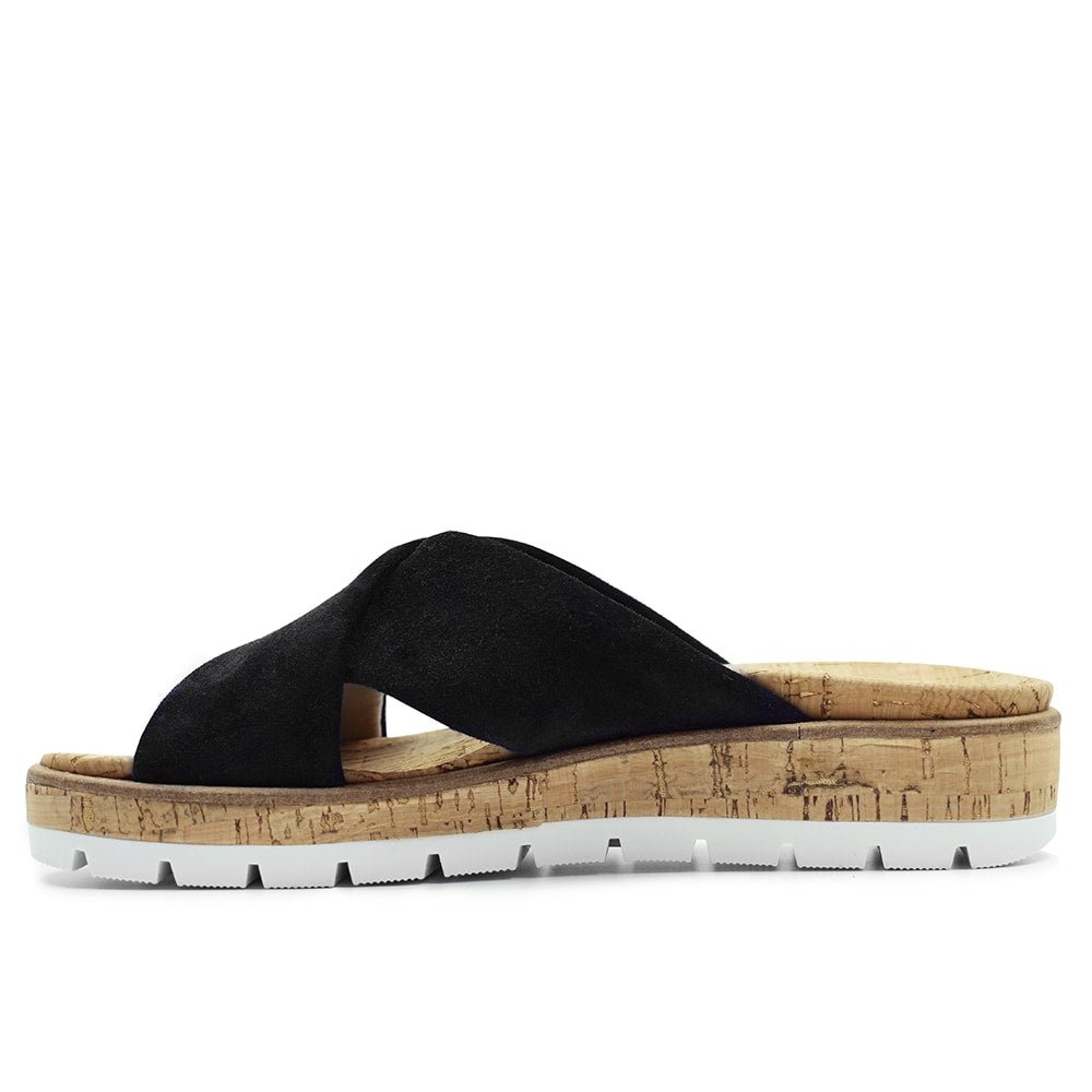 Minfot Sandaler Raposa Dame Sort