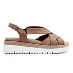 Minfot Remsandaler Sami Nubuck Tan