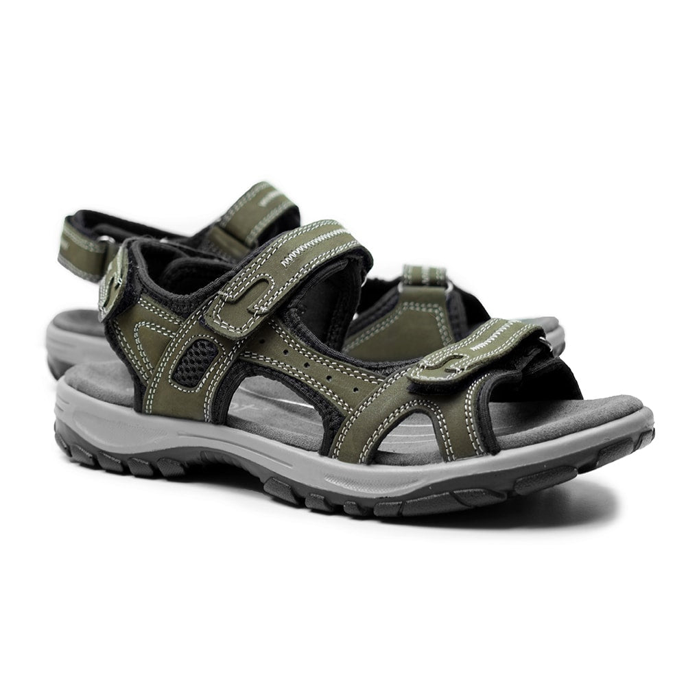 Produktbild 6 - Minfot Sandaler Torekov Dam Nubuck Olivgrön