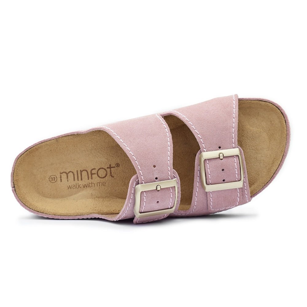 Produktbild 5 - Minfot Sandaler Voss Mocka Rosa