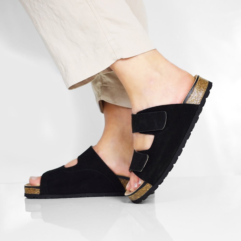 Minfot Hallux Valgus Sandaler Primo Soft Sort