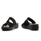Minfot Sandal Komfort Maira Nubuck Sort