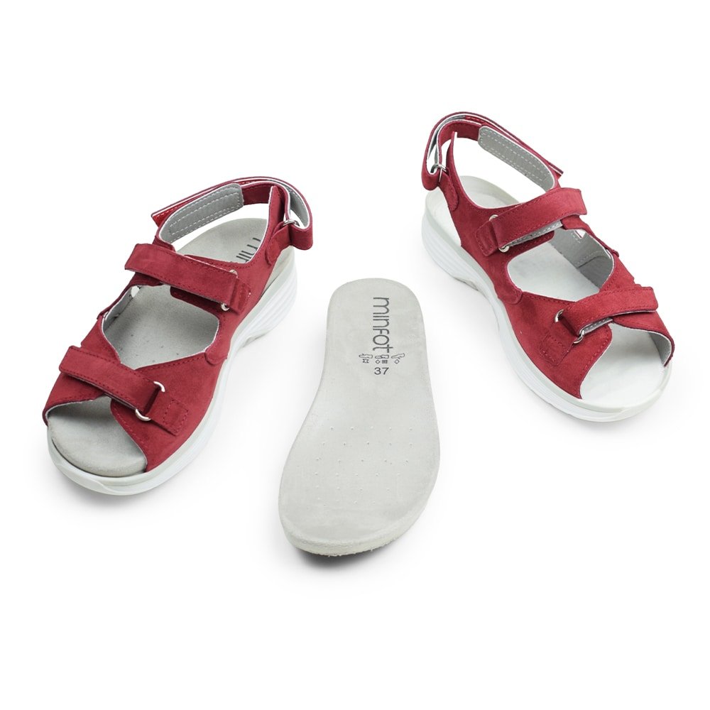 Produktbild 9 - Minfot Sunny Sandaler Rød