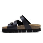 Minfot Upstep Lux Sandaler Dame Sort