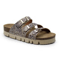 Minfot Upstep Lux Sandaler Dame Leopard Beige