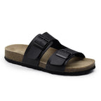 Minfot Softstep Sandaler Dame Biosandal 2-remme Sort
