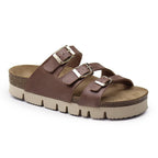 Minfot Upstep Lux Sandaler Dame Brun