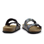 Minfot Softstep Sandaler Dame Biosandal 2-remme Tropical Glow Sort
