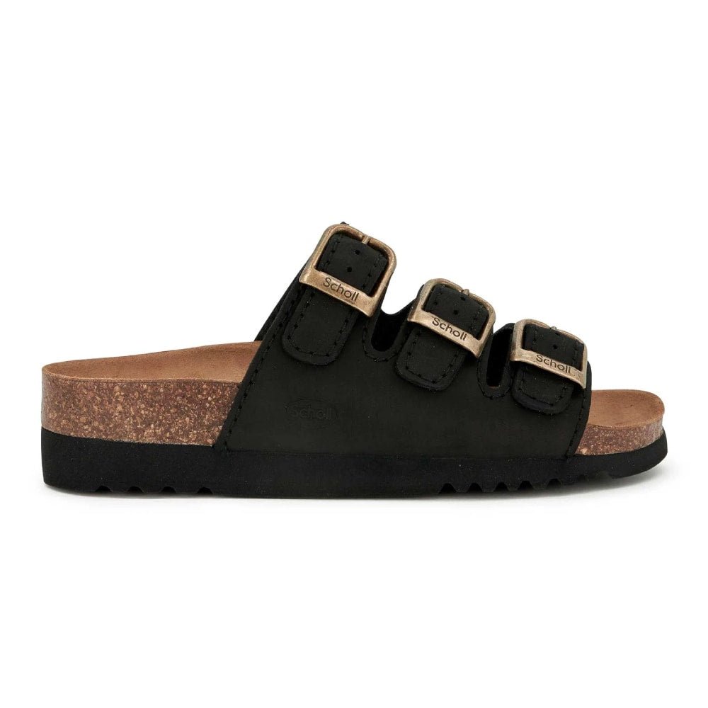 Scholl Damesandal Rio AD Sort