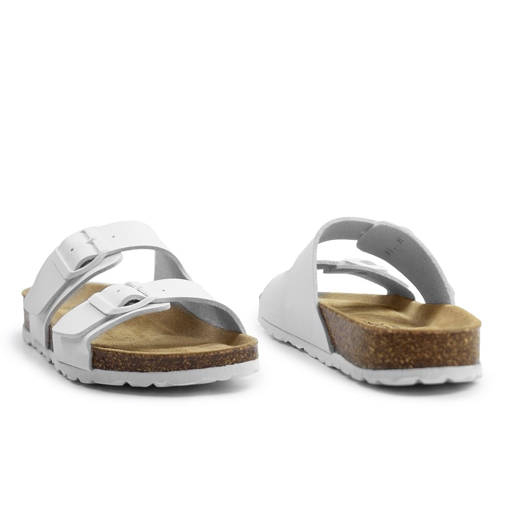 Minfot Softstep Sandaler Dame Biosandal 2-remme Softstep Hvid