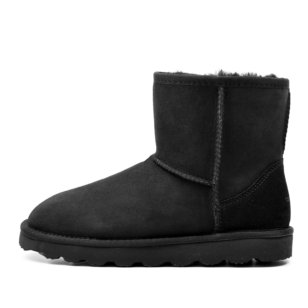 Rugged Gear Støvler Fåreskind Classic Black