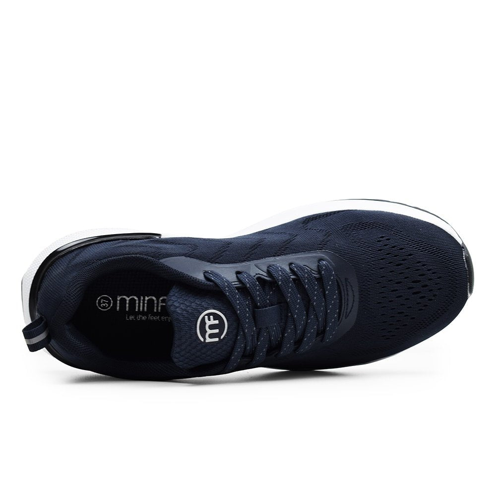 Minfot Sneaker Move Dame Mesh Mørkeblå