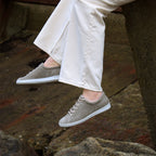Minfot Aveny Sneaker Dame Ruskind Khaki