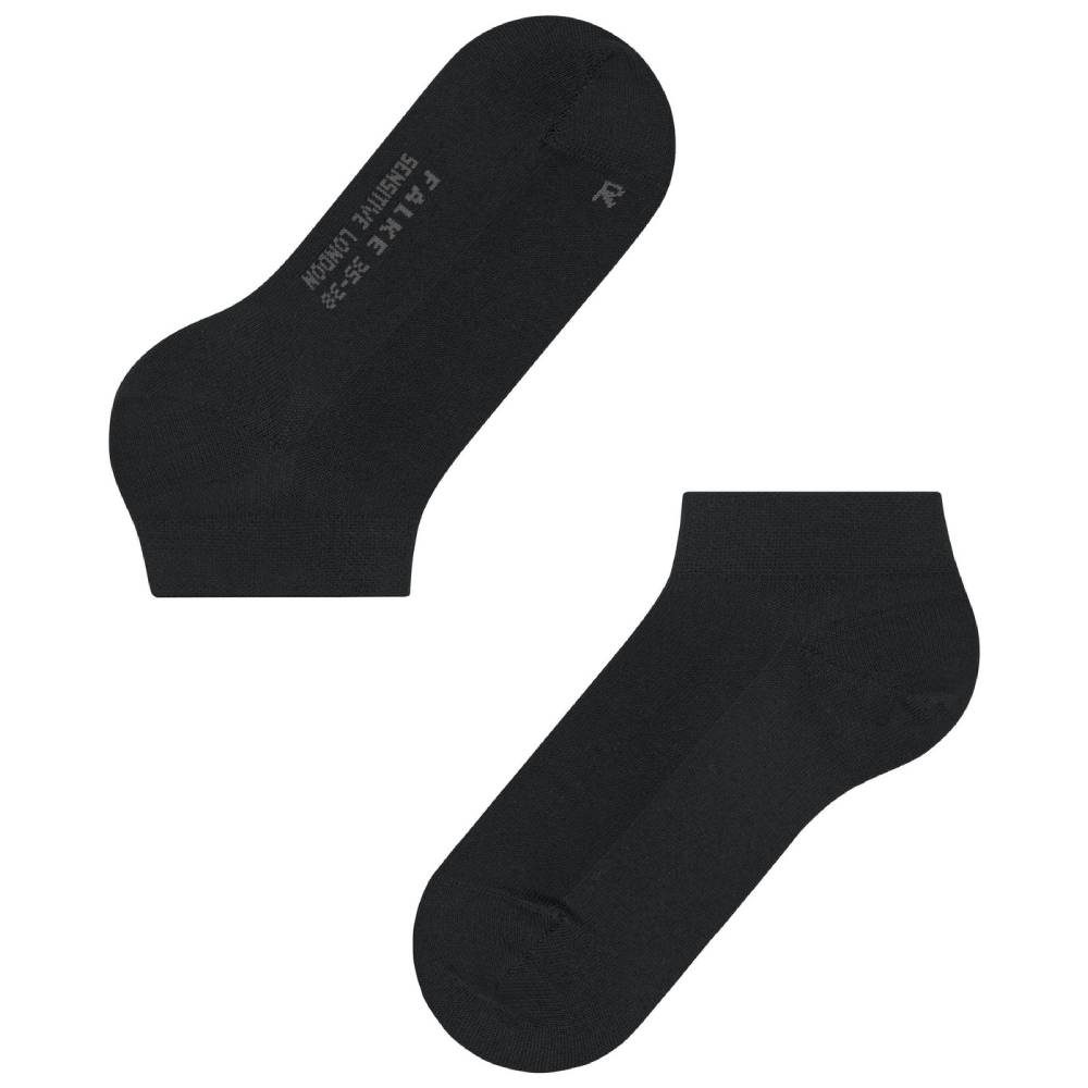 Produktbild 5 - Falke Sensitive London Women Sneaker Socks Black