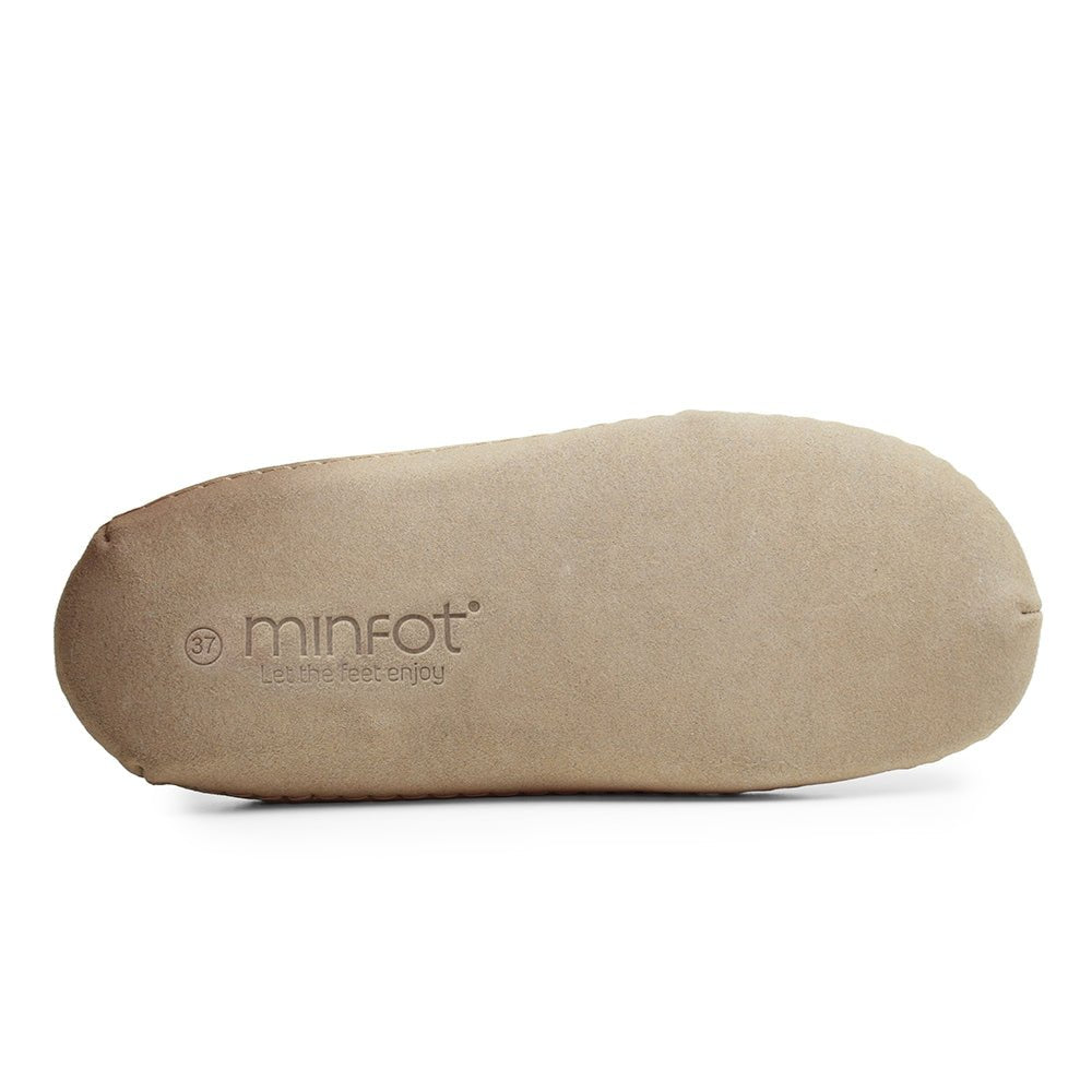 Minfot Cabin Hjemmesko Uld Unisex Brun