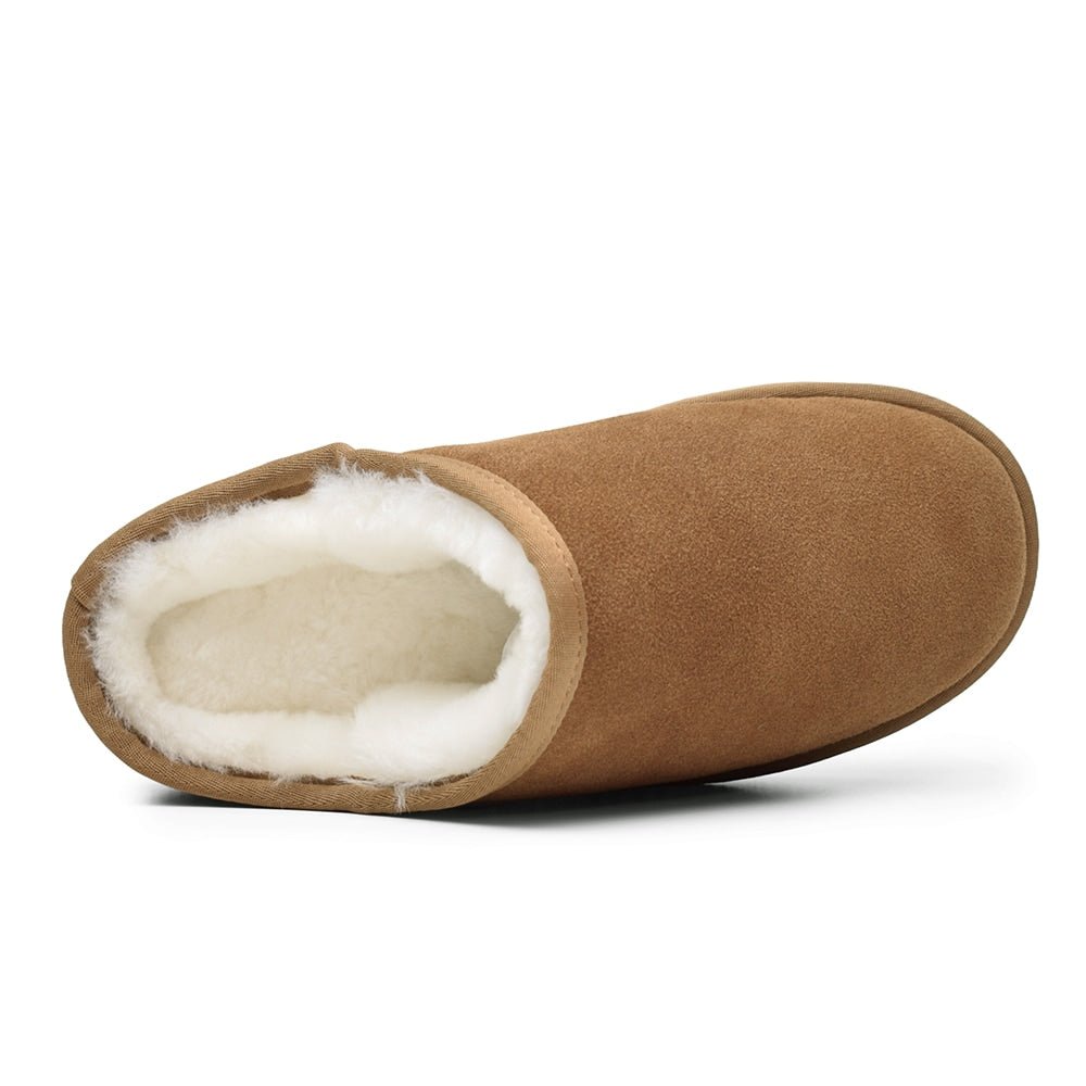 Produktbild 4 - Minfot Indespøle Fårskind Vejle med sål Chestnut