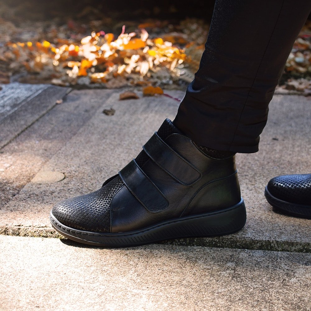 Produktbild 2 - Minfot Hedda Specialsko Stretch Känga Svart Onyx
