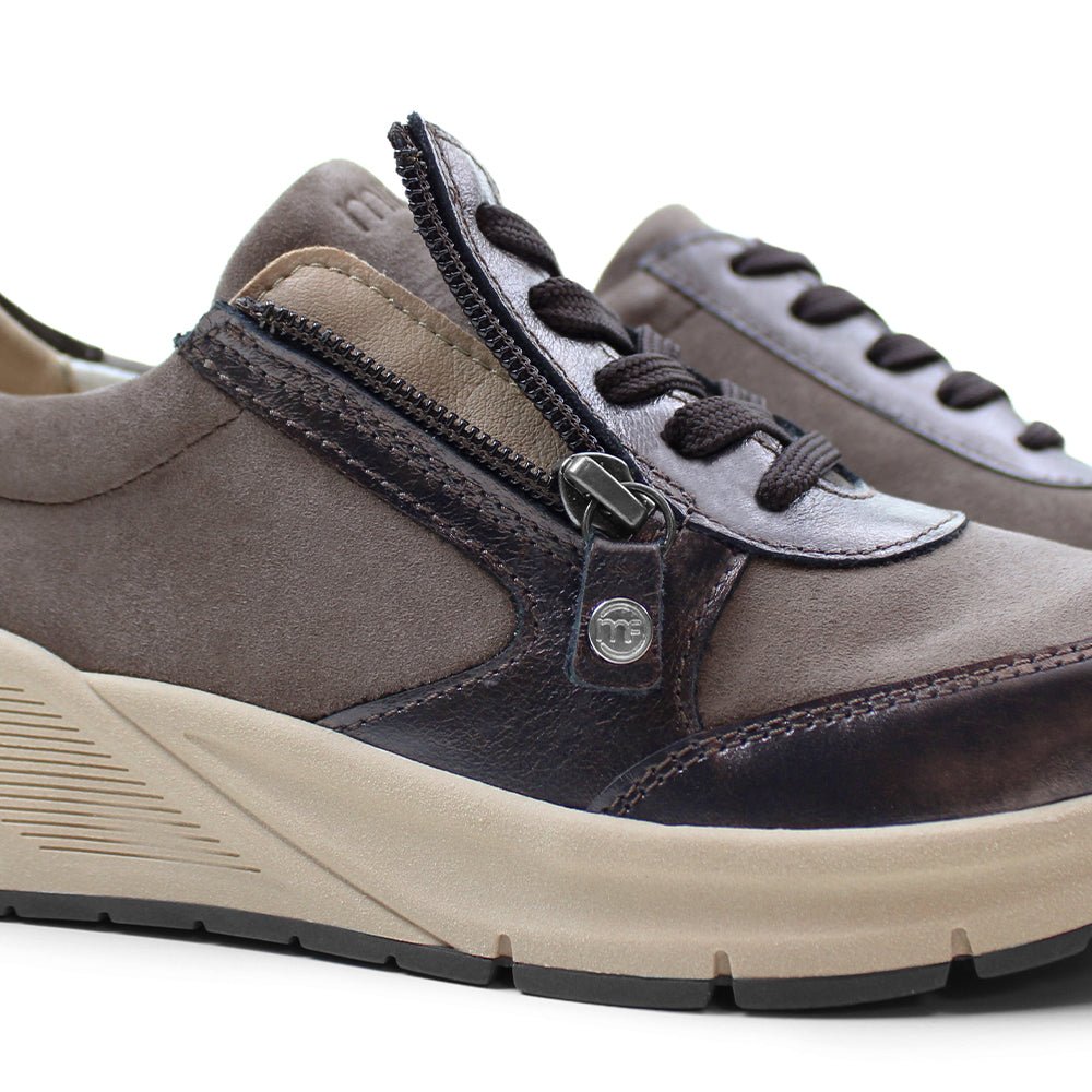 Produktbild 8 - Minfot Vei Sneaker Stretch Nubuck Taupe Oxid