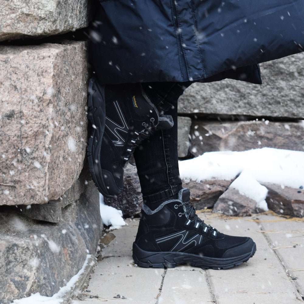Produktbild 17 - Minfot Snowgrip Vandtætte Spikersko Sorte