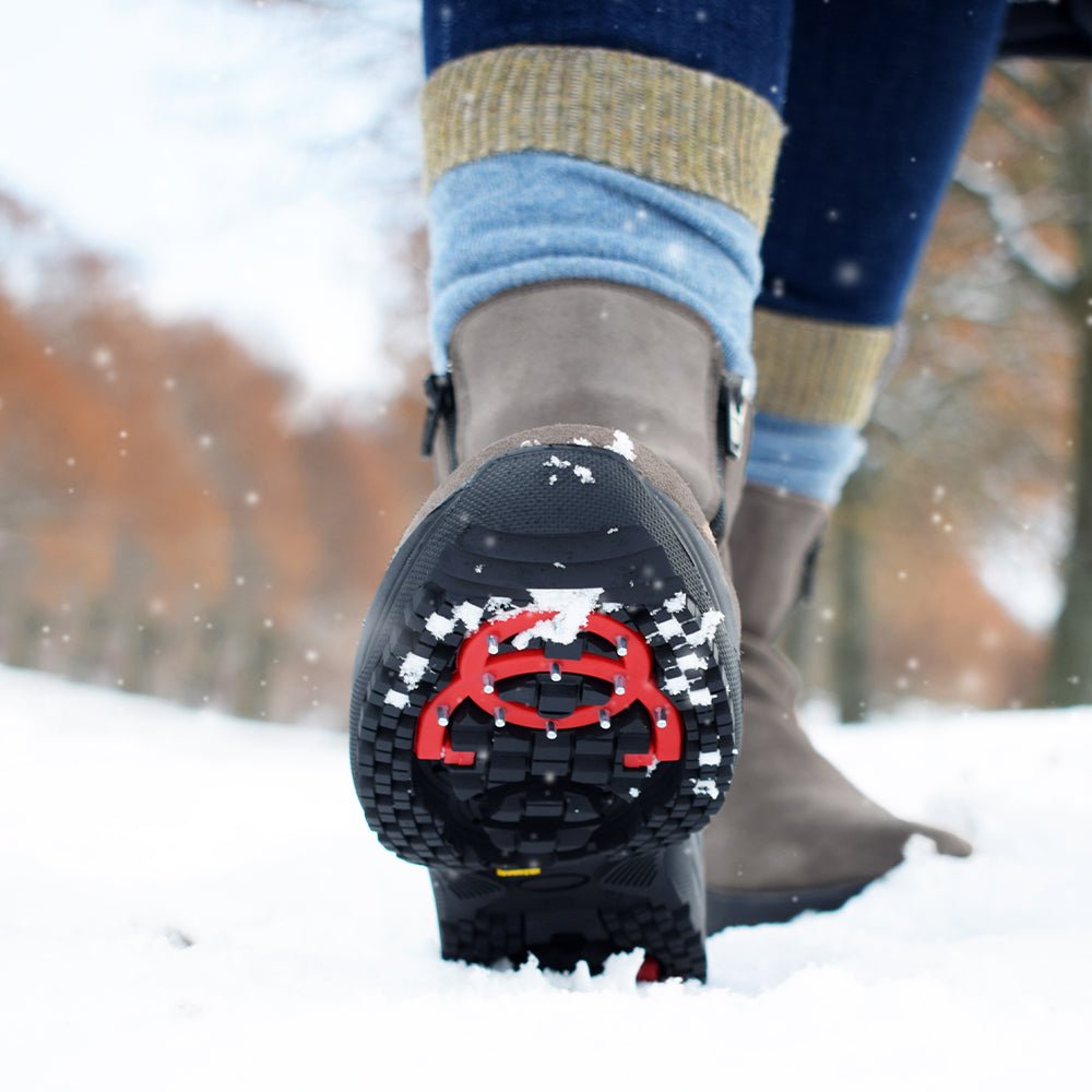 Minfot Pigsko Boden Ruskind Uld Taupe