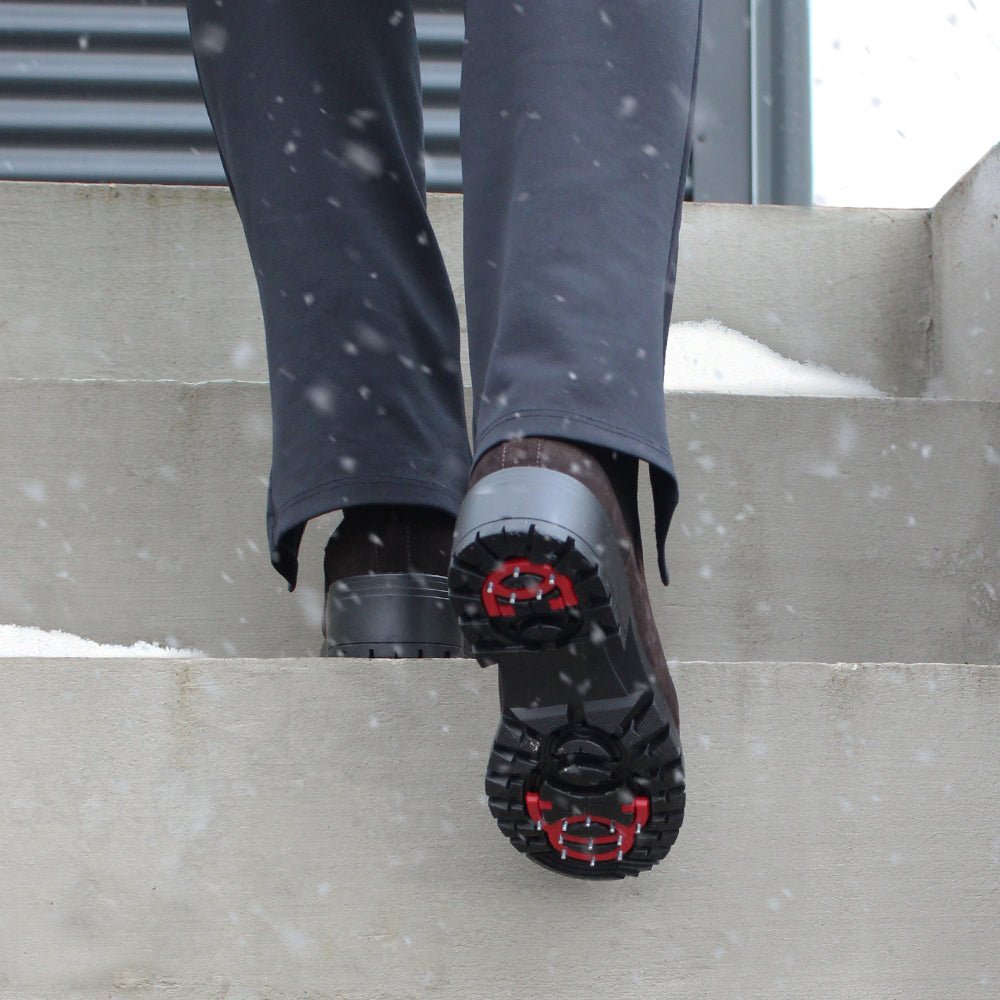 Minfot Cityspike Chelsea Pigsko Zip Ruskind Brun