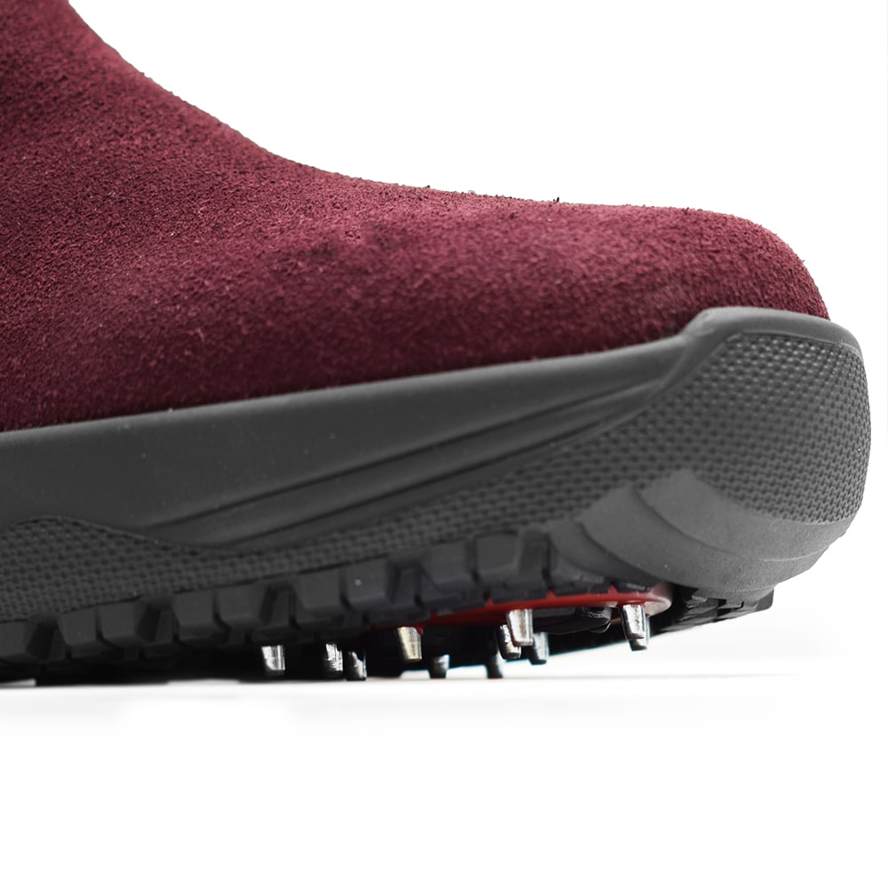 Produktbild 14 - Minfot Dubbskor Boden Mocka Ull Bordeaux