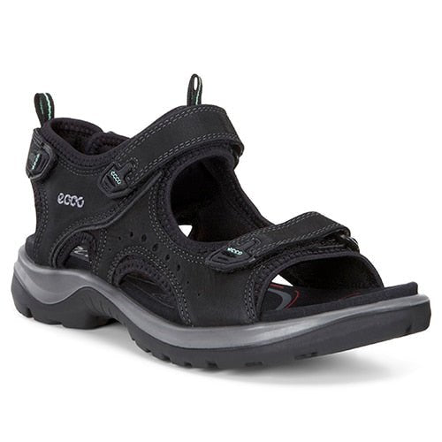 ECCO Sandal Dame Offroad Black Yabuck