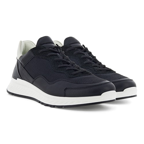 ECCO ST1 Sneakers Dame Black Black Shadow White