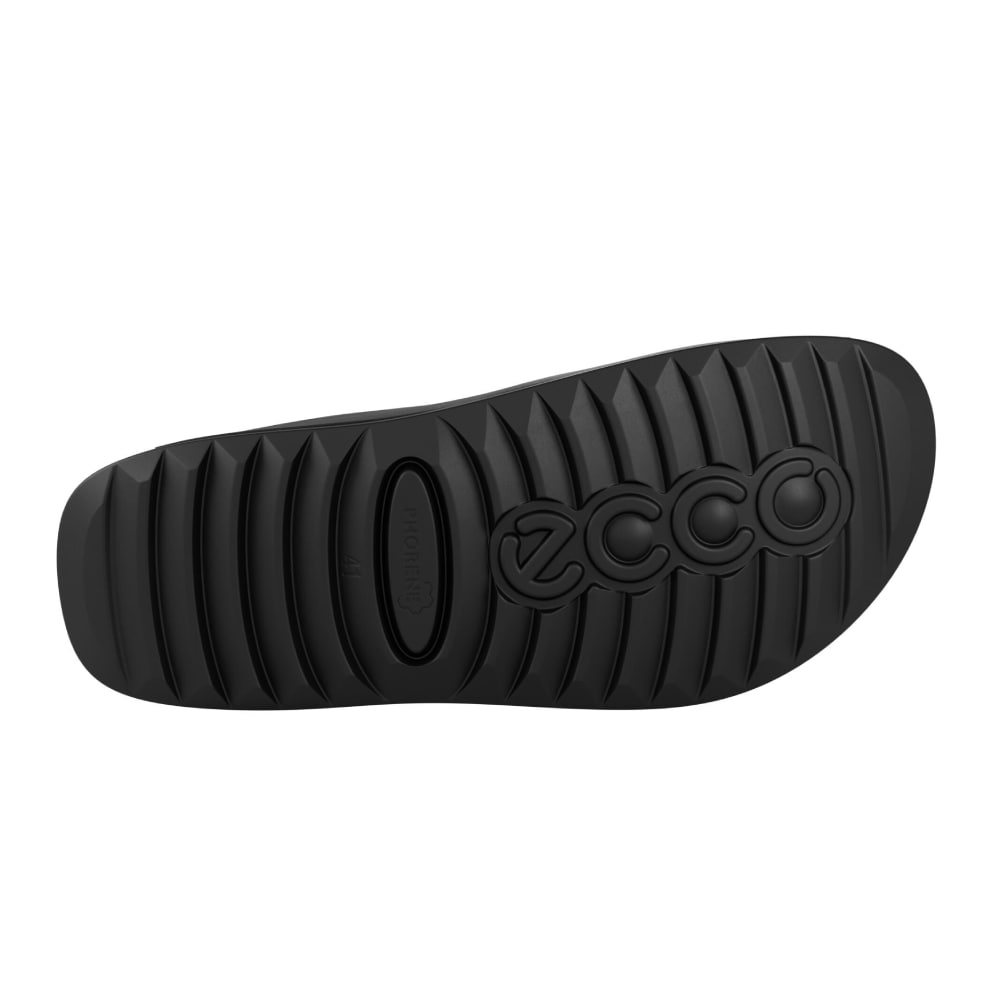 ECCO Cozmo Herresandal Sort Læder