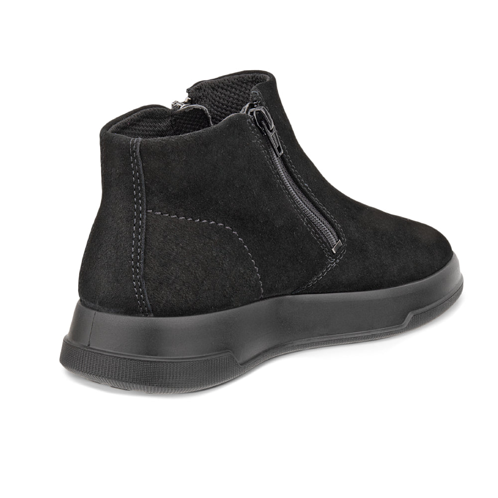 ECCO Move Zip Bootie Dame Black