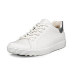 ECCO Soft 7 Dame White Sølv