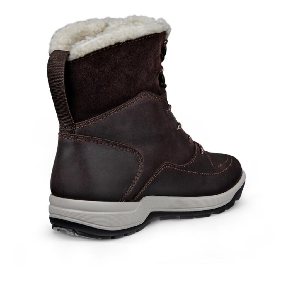ECCO Trace Lite Mid Boot Dame Coffee