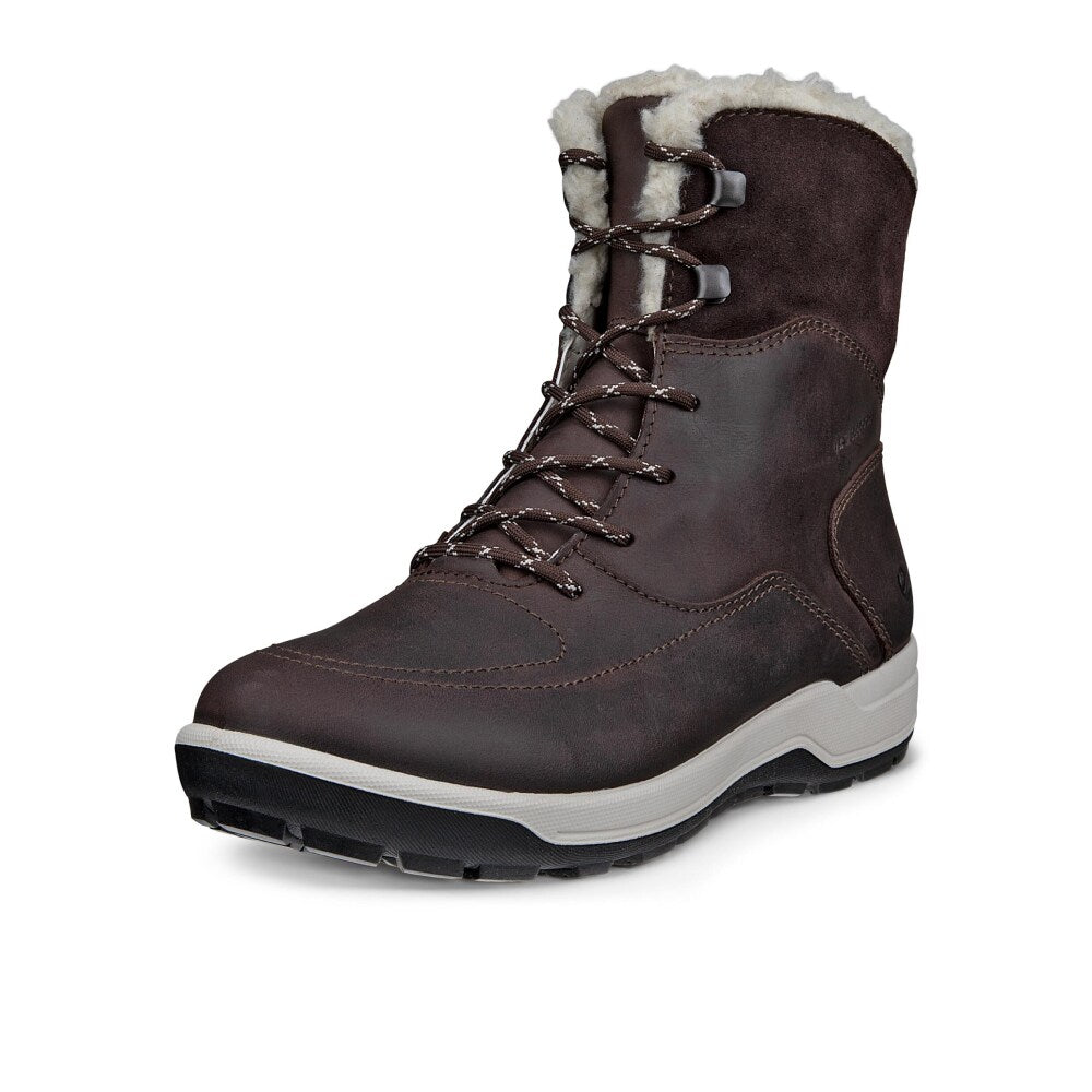 ECCO Trace Lite Mid Boot Dame Coffee