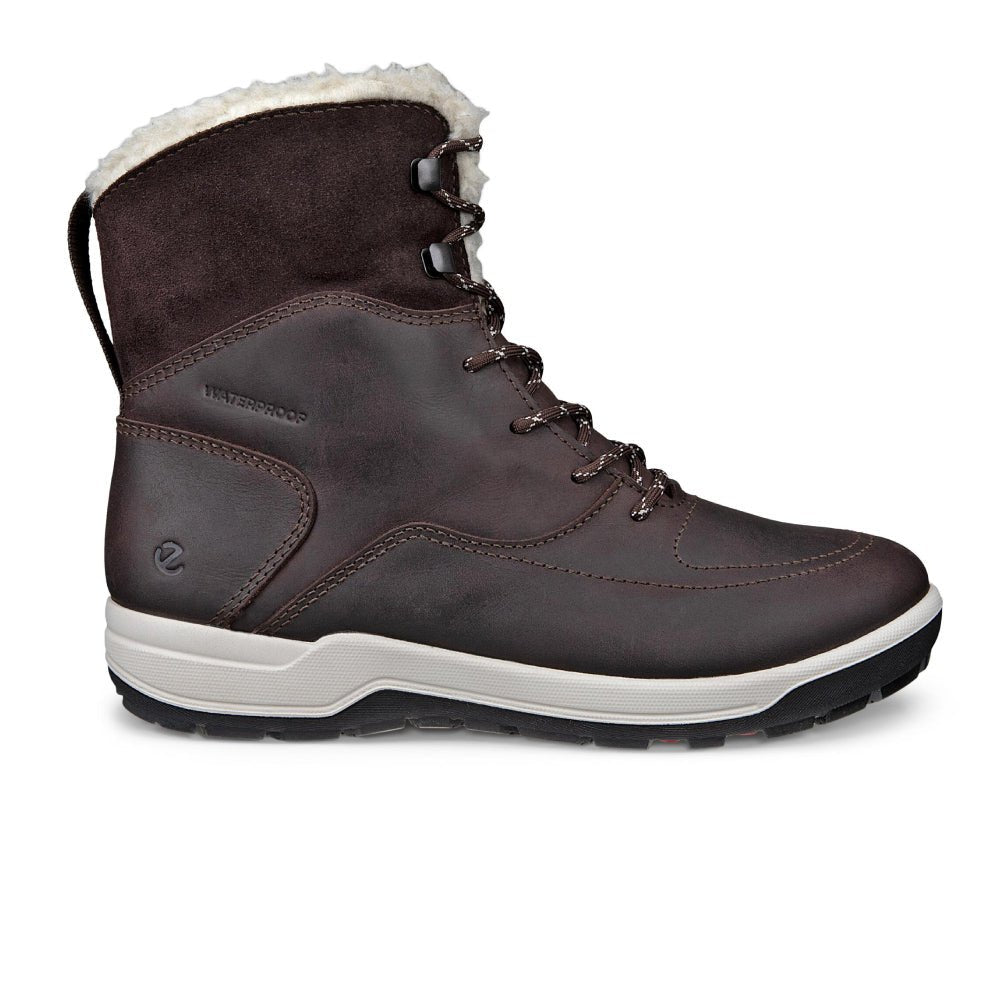ECCO Trace Lite Mid Boot Dame Coffee