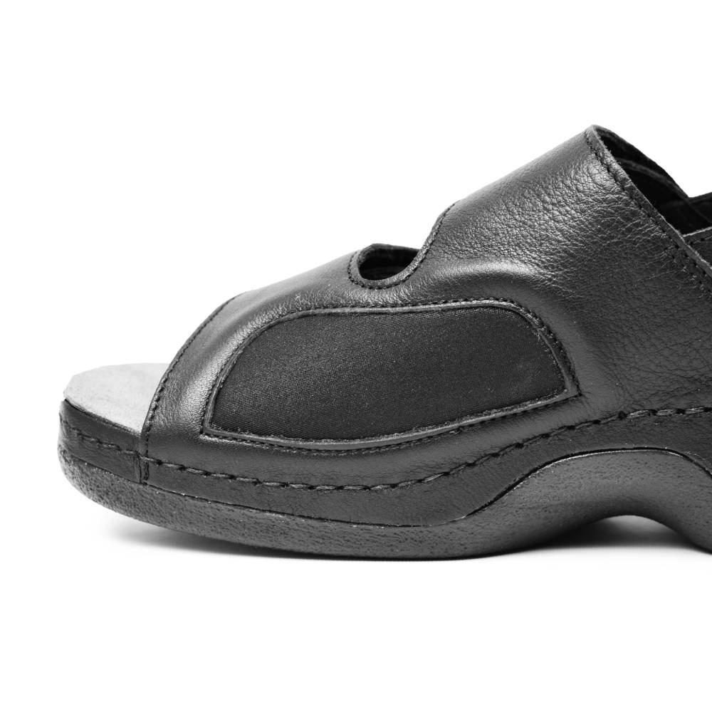 Produktbild 4 - Embla Hälsoskor Sandaler Ingrid Ergoflex Elastisk Hälrem Svart