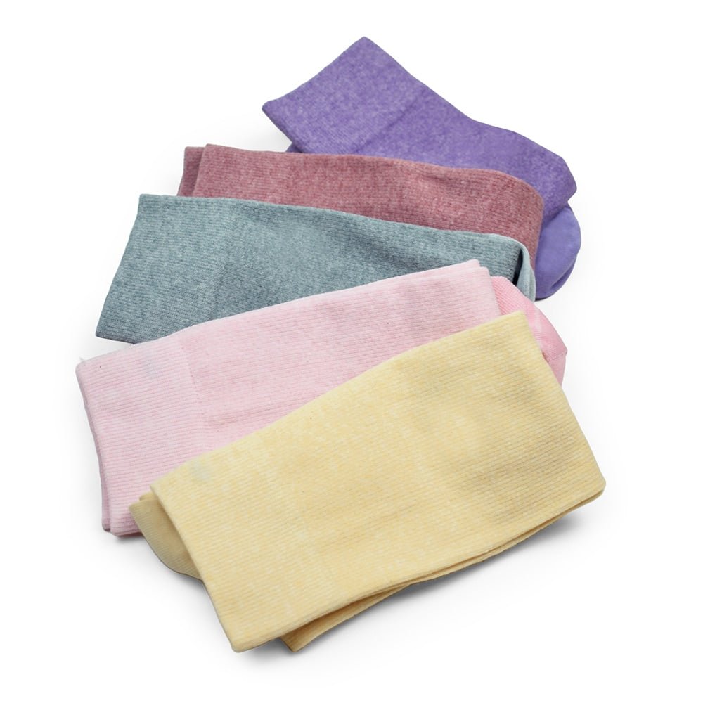 Produktbild 10 - Minfot Stödstrumpor Pastell Bomull Eco 5-pack
