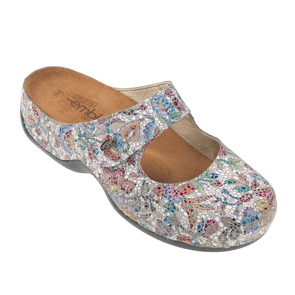 Embla Hälsoskor Tøfler Majken Mosaik ergoflex