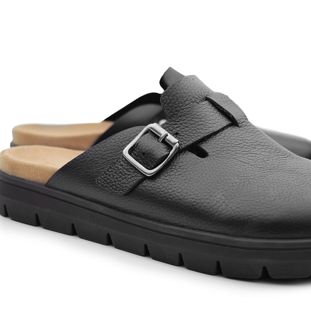 Produktbild 9 - Minfot Mjuk Toffel Soft Svart Skinn