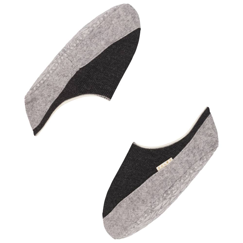 Falke Cosyshoe Low Skridsikre Strømper Dame Grå Mix