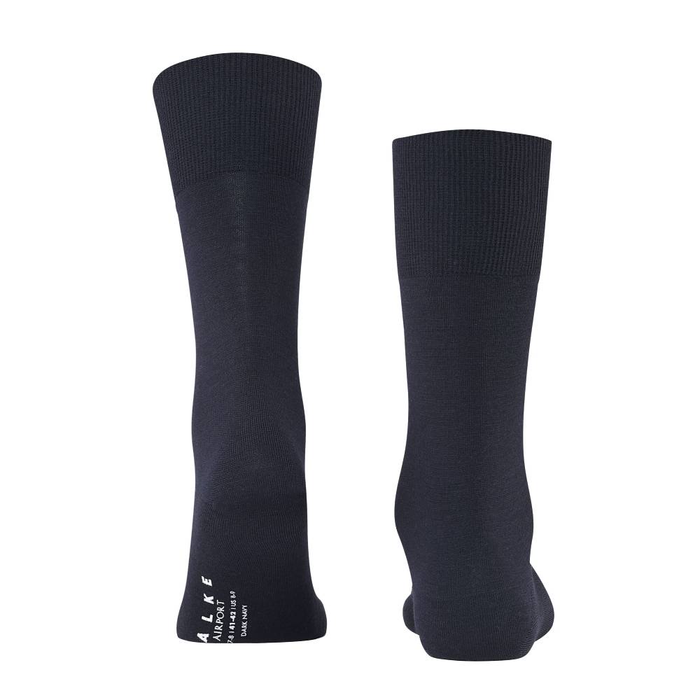 Produktbild 4 - Falke Airport Men Socks Merinoull Dark Navy