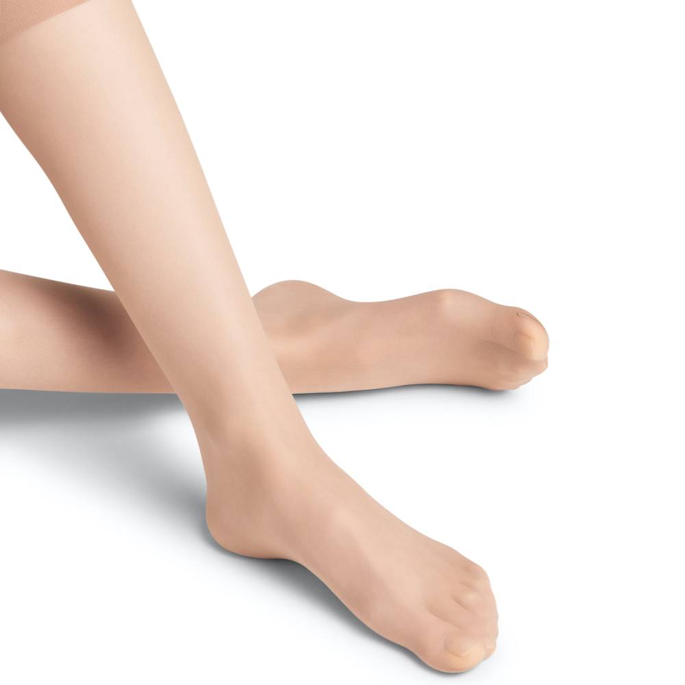 Falke Pure Matt Knæstrømper Dame Nylon 20 den Beige 1-pak