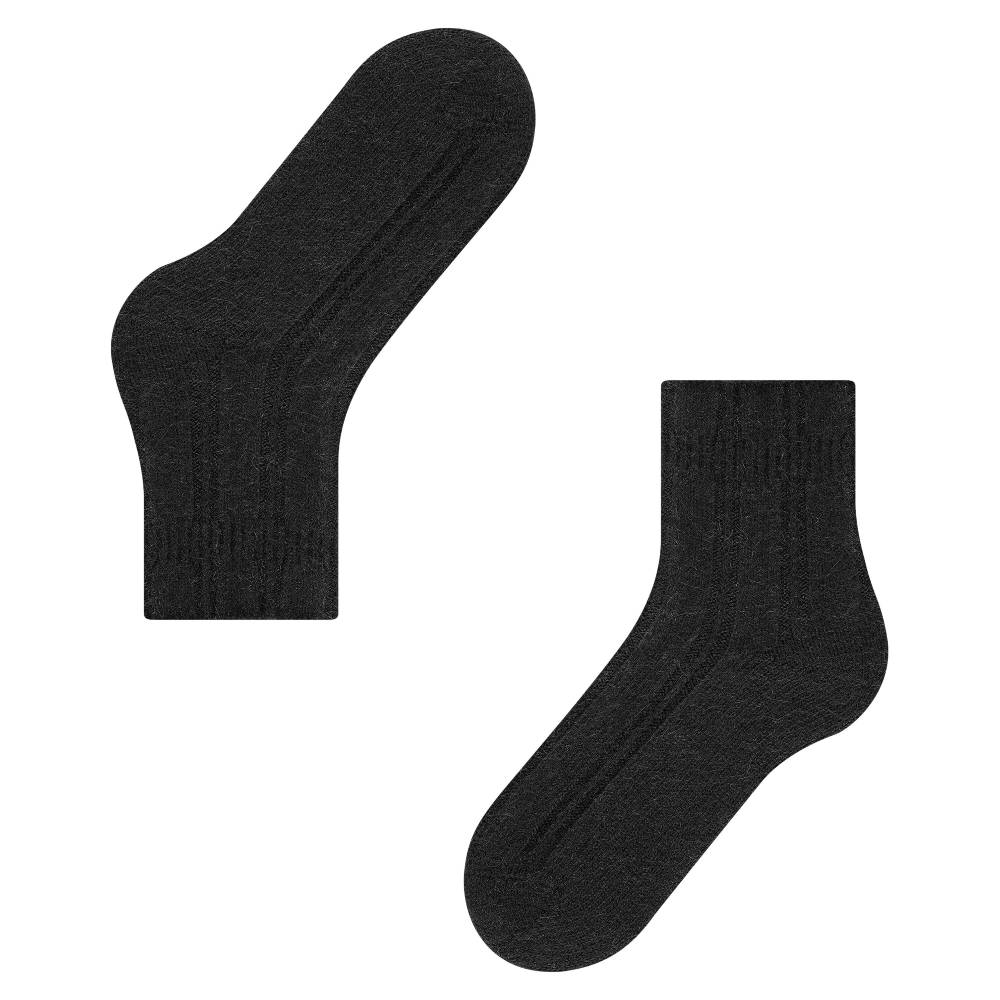 Falke Bedsock Strømper Dame Sort 1-pak