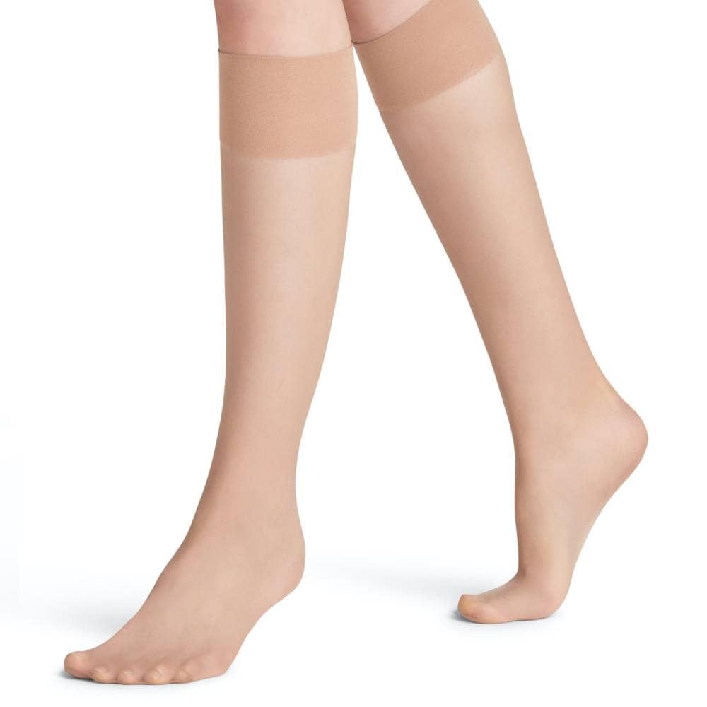 Falke Pure Matt Knæstrømper Dame Nylon 20 den Beige 1-pak